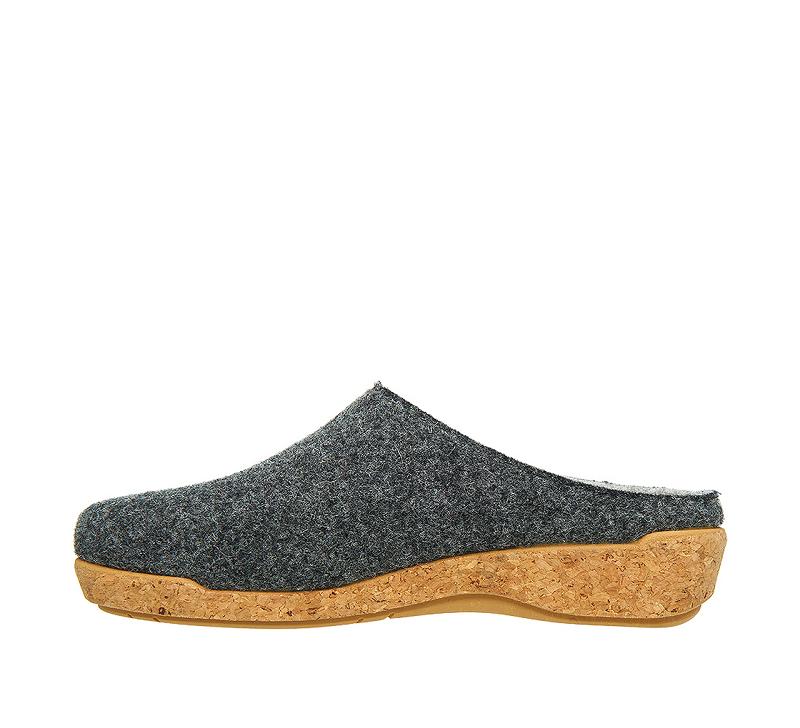 Birkenstock Woollery Clog Træsko Dame Grå | DK 310GSO